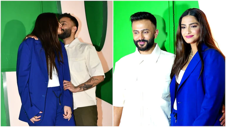 Sonam Kapoor Looks Gorgeous In New Images With Anand Ahuja, Flaunting Her Baby Bump