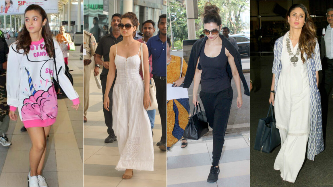 Take Cues From The Celebs For Acing Your Airport Looks